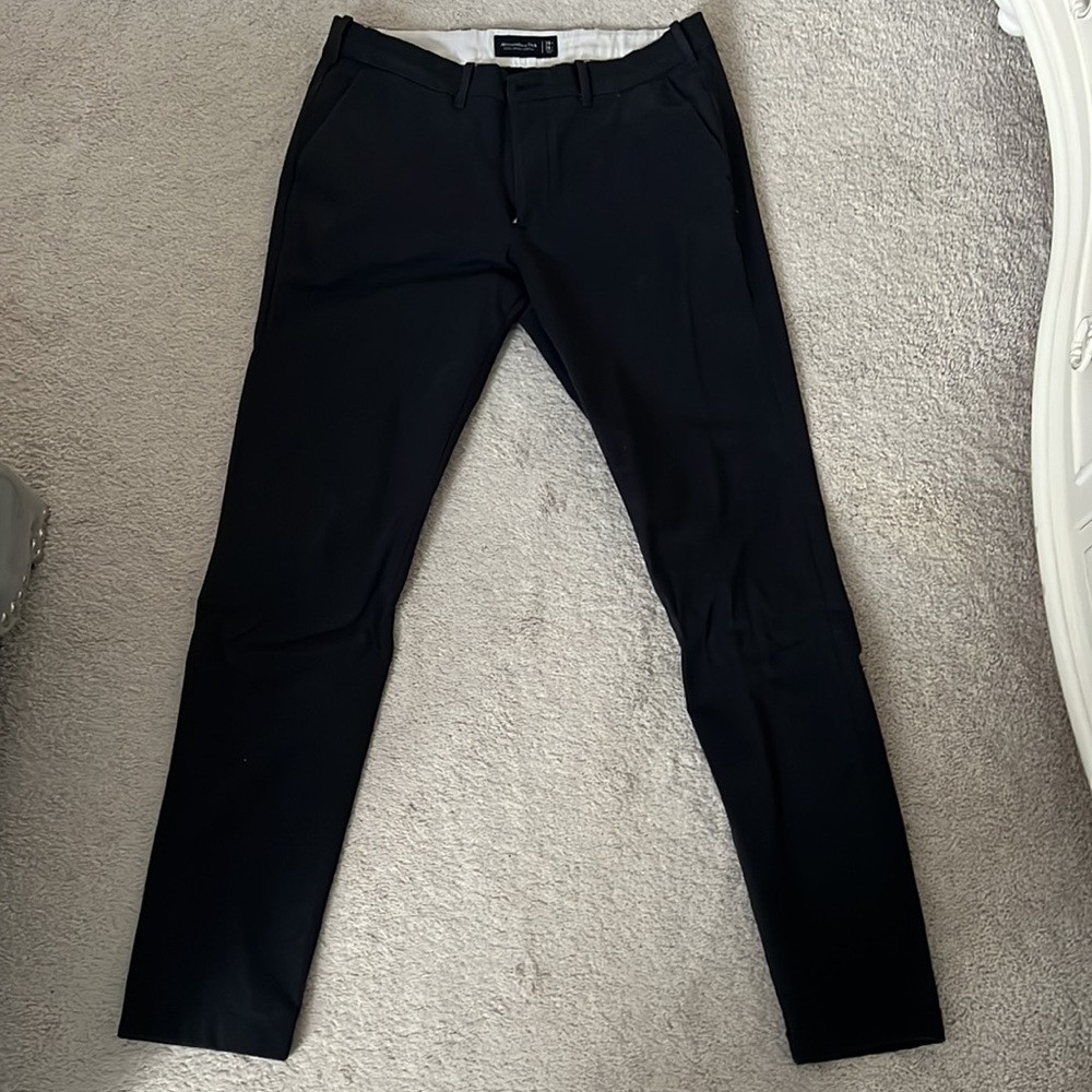 Abercrombie Mens Black and Gray Chinos Bundle!